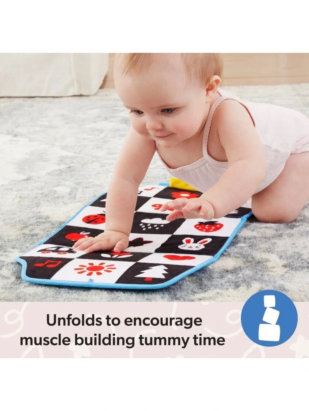 NEW! Ms. Rachel Tummy Time Activity Bus Baby Toy